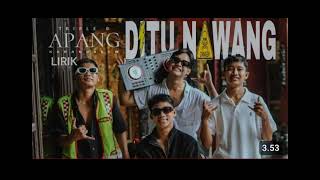 anak Karangasem (Apang ditu nawang) lirik