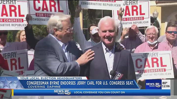 WATCH: Alabama Congressman Bradley Byrne endorses Jerry Carl for U.S. Congress seat