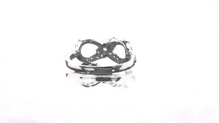 Athlete Statistics Personalized 1 Birthstone Mothers Infinity Ring -  Family Jewelry