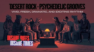 Play this to work hard, handle simple tasks, or just relax – Psychedelic Desert Rock Mix Playlist