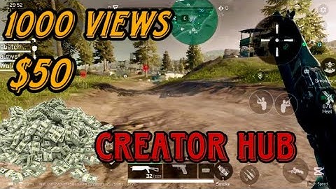 Delta Force / How To Apply Creator Hub And Earn Money 💰1000 views Pa 50$
