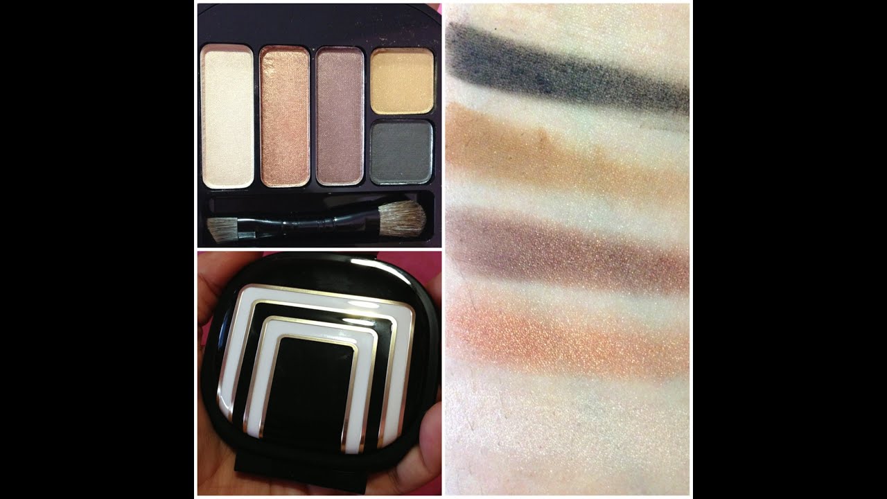 MAC Divine Night Holiday 2013: Stroke Of Midnight Warm Palette Review Swatches look