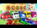 Finger family songs  dump trucks color pipe soccer ball play  nursery rhymes  kids songs