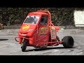 Crazy ape car proto w honda 600cc engine  loris rosati show  onboard