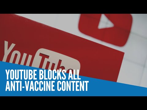 YouTube blocks all anti vaccine content