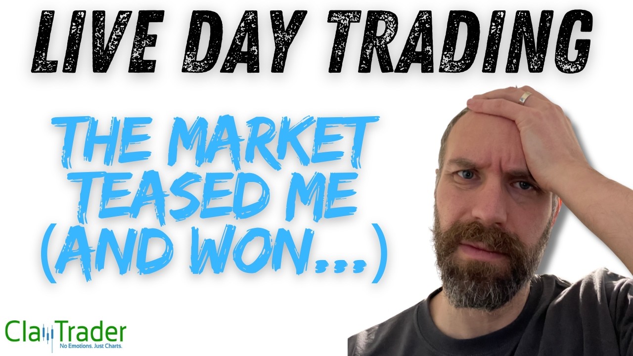 [В прямом эфире] Дневная торговля | Рынок дразнил меня (и победил!)