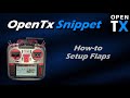 OpenTx Snippet • How To Setup Flaps