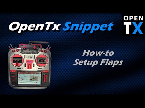 OpenTx Snippet How To Setup Flaps 