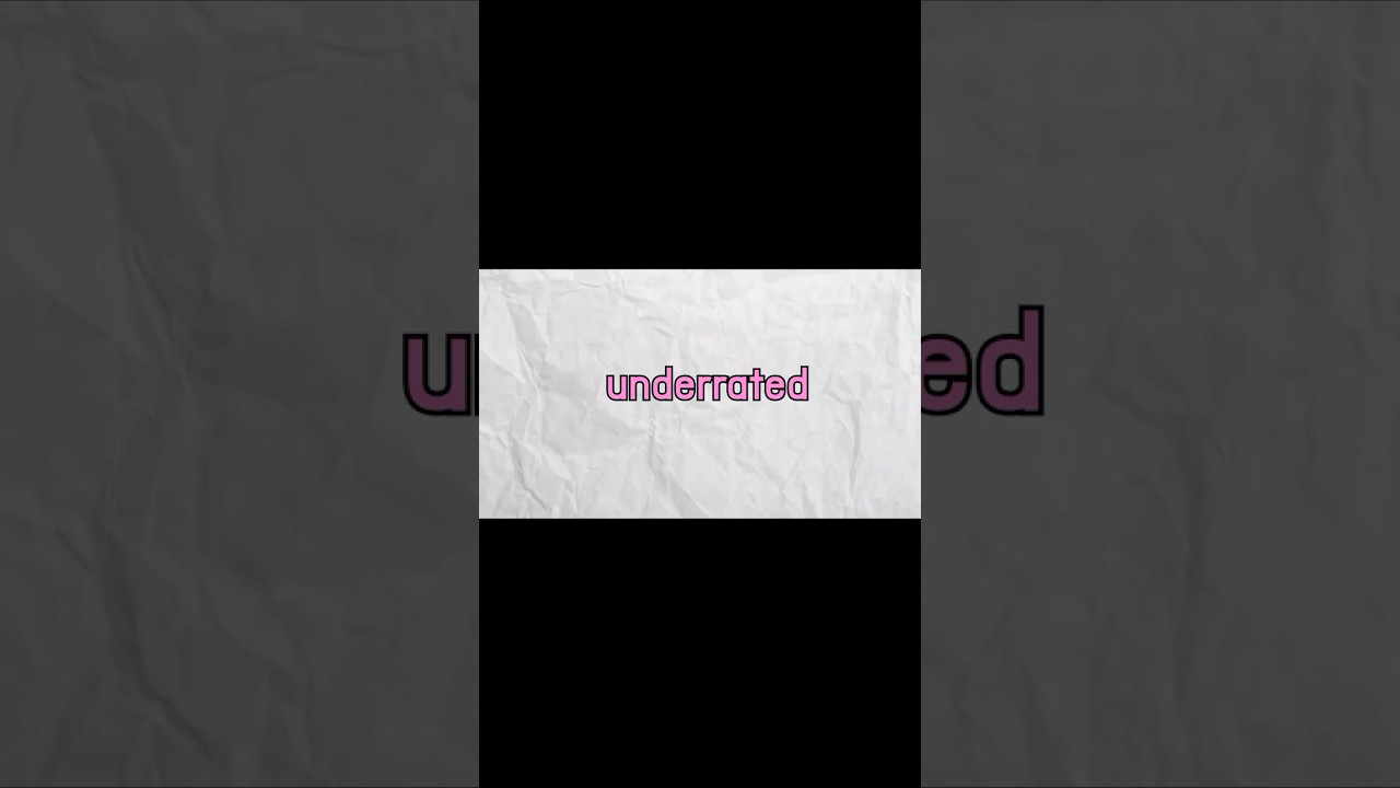 что значит недооценённый? 
