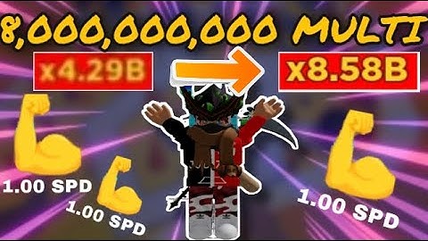 *UNLOCKING* AN 8,000,000,000 BILLION MULTIPLIER... (ROBLOX SUPER POWER FIGHTING SIMULATOR)