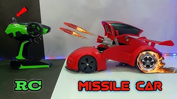 Rc Car🔥With Missile🚀Launcher | Full Unboxing and Testing Video | @chatpattoytv