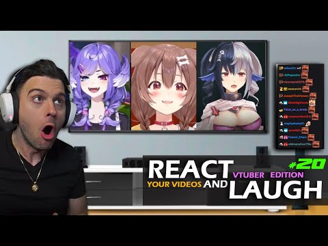 Reacting and Laughing to VTUBER clips YOU sent #20