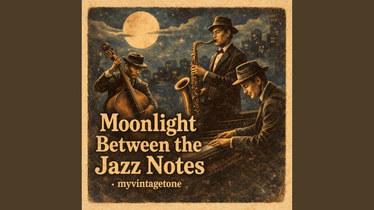 Faded Jazz Notes Written in Silver Night Air