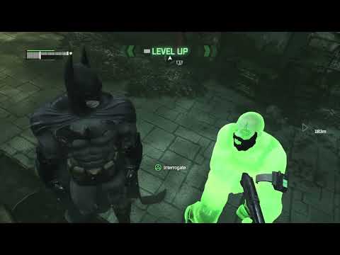 Thug begs Batman to leave him alone politely
