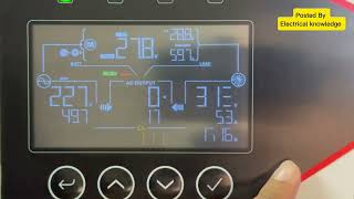 Maxpower inverter PV Tech Setting//PV Tech 6000//PV Tech Setting 6000 Inverter 5kw 24 voltage ⚡⚡//