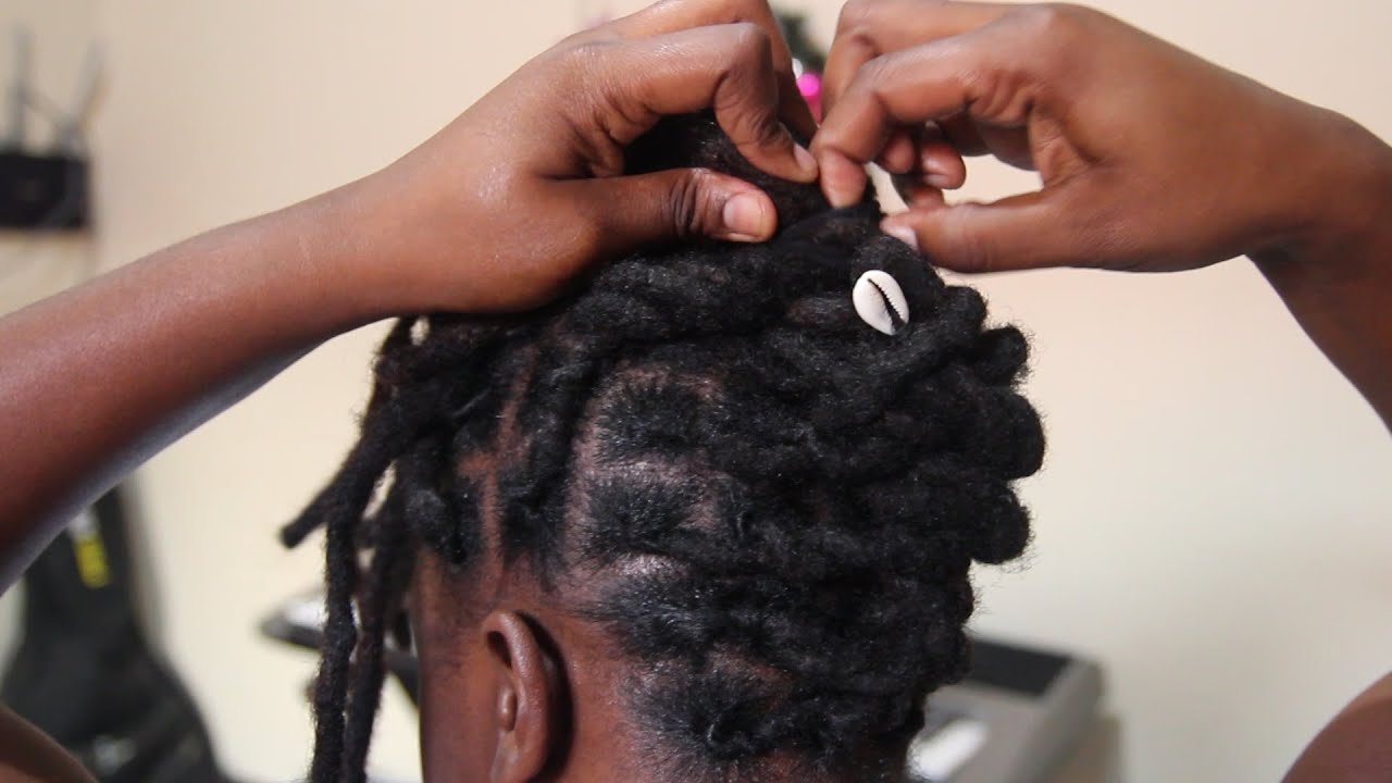 Styling A Fresh Retwist Loc Styles For Women