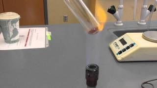 Chemistry Demo: Heating Lead (IV) Oxide