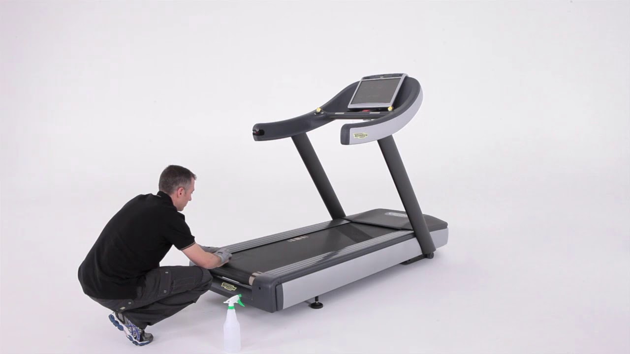 How clean your Technogym treadmill? - YouTube