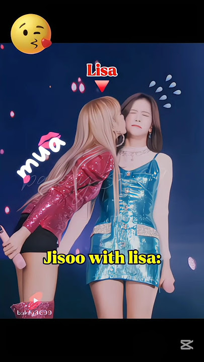 jisoo with Lisa 😭 vs Jennie 🤭 #jisoo #Lisa #jennie #fypシ