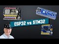 #345 ESP32 vs STM32: Which one is better (Bluepill)?
