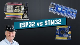 #345 ESP32 vs STM32: Which one is better (Bluepill)?