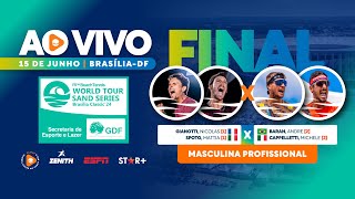 Thumbnail for FINAL: NICOLAS GIANOTTI/ MATTIA SPOTO X ANDRE BARAN/ MICHELE CAPPELLETTI - ITF SAND SERIES BRASÍLIA