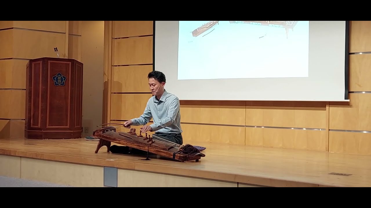 Mindeulle in Korea, 2022 Jindo National Gugak Center, introducing ajaeng