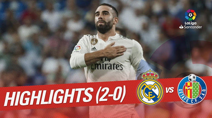 Highlights Real Madrid vs Getafe CF (2-0)