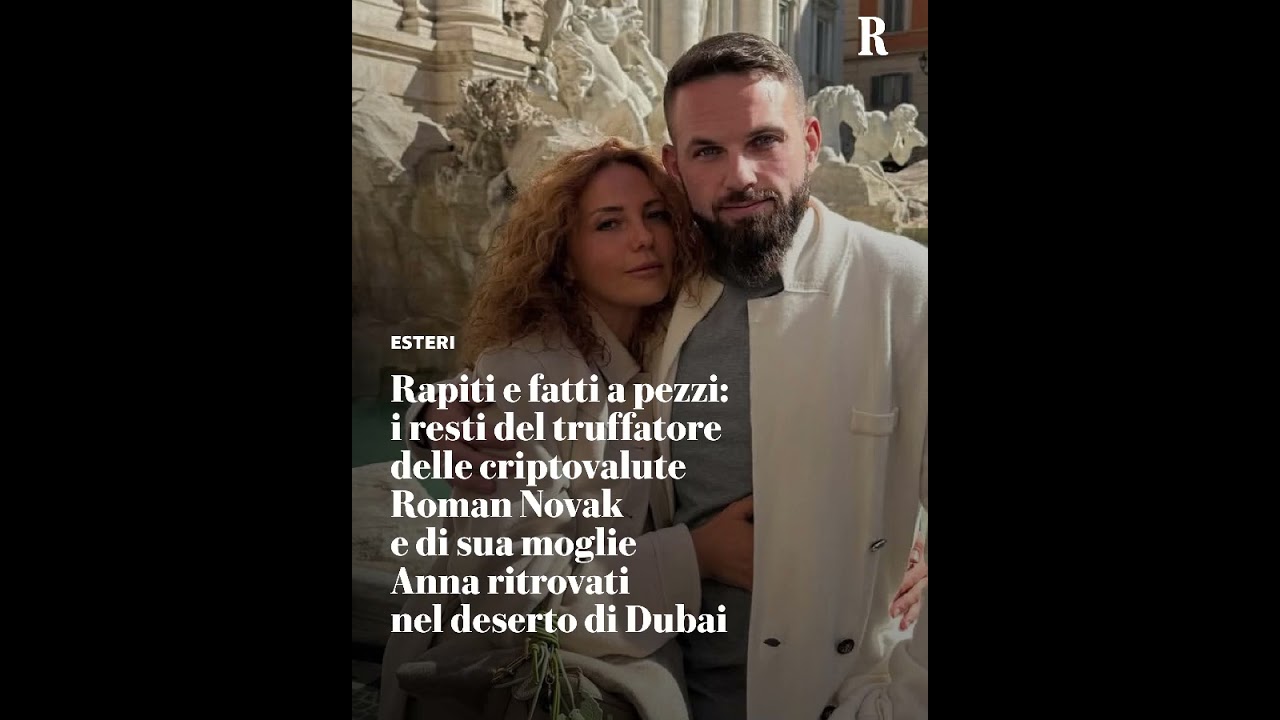 Ritrovati i resti del truffatore delle criptovalute Novak e di sua moglie -  YouTube