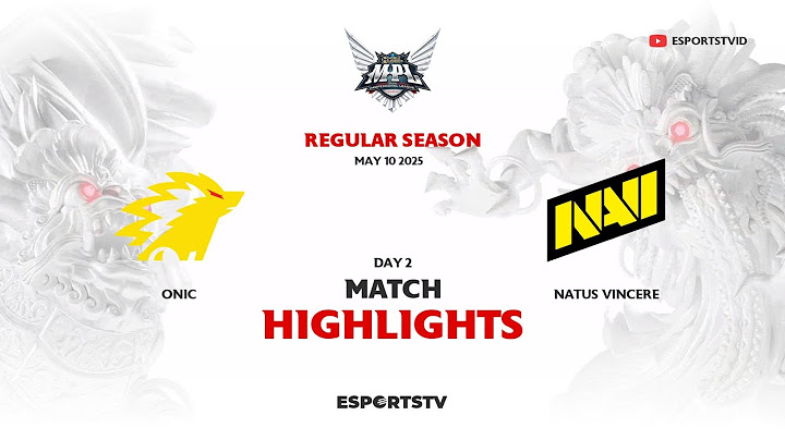 ONIC vs Natus Vincere HIGHLIGHTS MPL ID S15 | NAVI VS ONIC ESPORTSTV