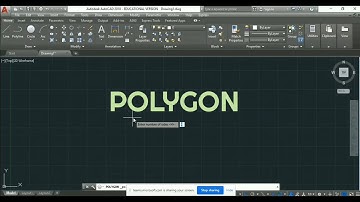 Rectangle & Polygon command in AutoCAD Software