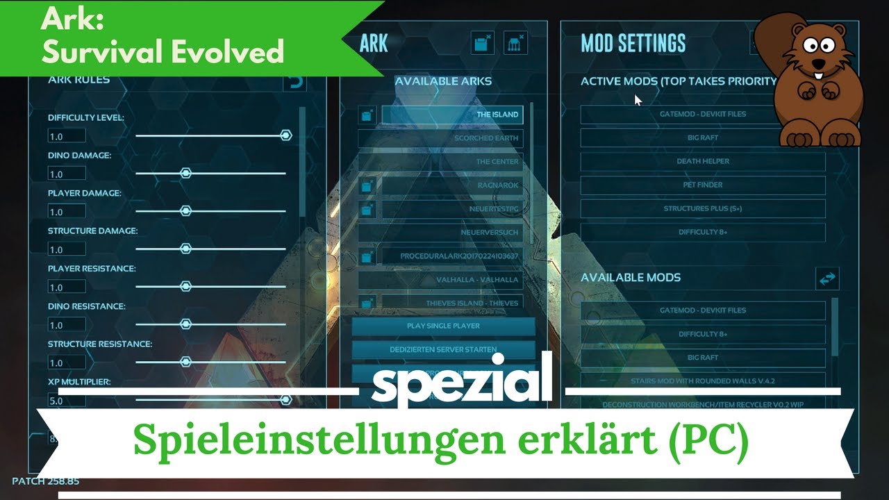 Einstellen ark prägung optimale zuchteinstellungen