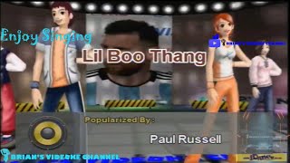 Lil Boo Thang - Paul Russell (Karaoke)