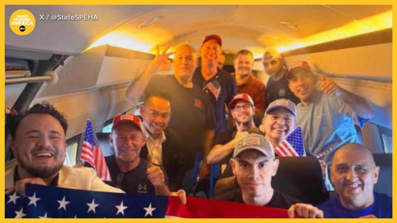 10 American nationals freed for 250 deportees in prisoner swap