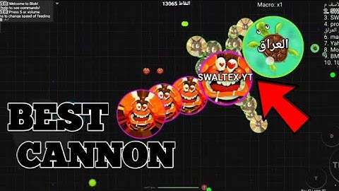 Blob Io best cannon in blob and agario history🤯 you should see!🔥