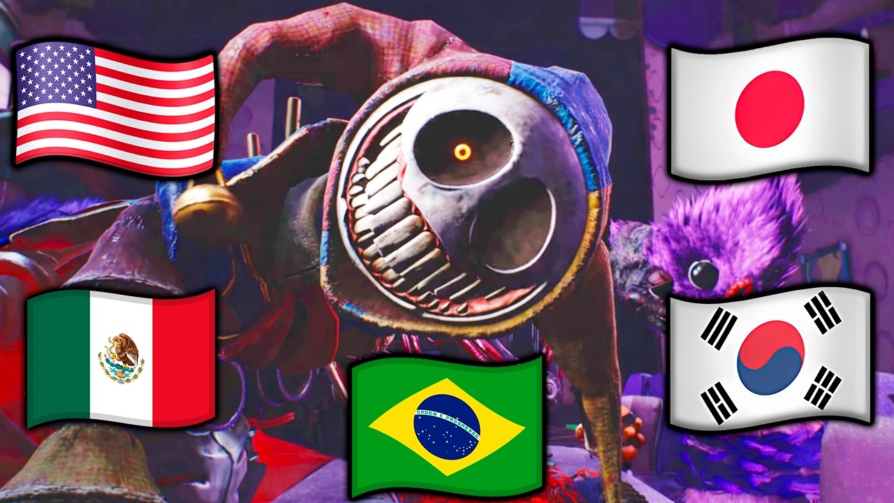 Poppy Playtime: Chapter 5 - Meeting the Prototype in Different Languages