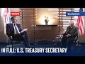 Exclusive: US Treasure Secretary on Israel, the economy, the Speaker and the US military