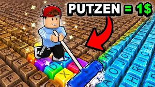 Ich MUSS die TASTEN SAUBER MACHEN in Roblox!