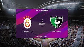 PES 2020 | Galatasaray vs Denizlispor - Super Lig | 19/01/2020 | 1080p 60FPS