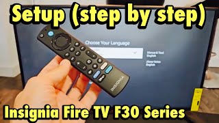 Insignia Fire TV F30 Series: How to Setup (step by steps) screenshot 1
