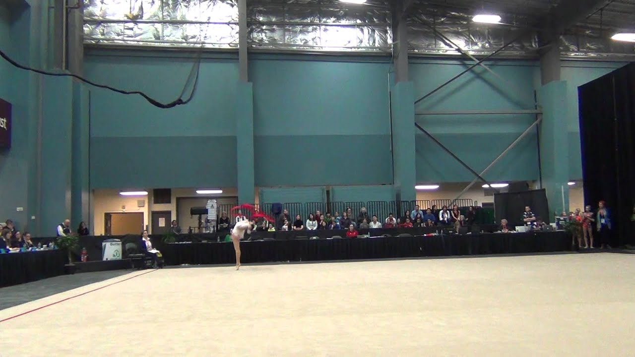 Veronica Navarro - Ribbon Finals - 2012 Kellogg's Pacific Rim Championships