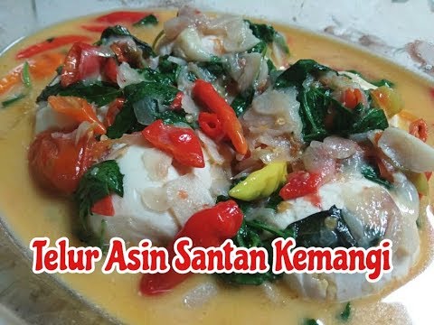 TELUR ASIN SANTAN KEMANGI