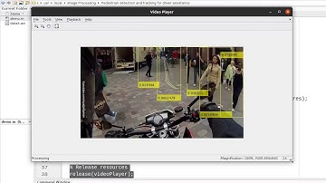 Pedestrian detection and tracking for driver assistance in less than 40 lines of MATLAB code
