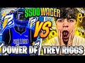 🚨 POWER DF vs TOP 10 TREY RIGGS &amp; SWAGS RETURN $500 WAGER BO7 - BEST BUILD &amp; JUMPSHOT NBA 2K24