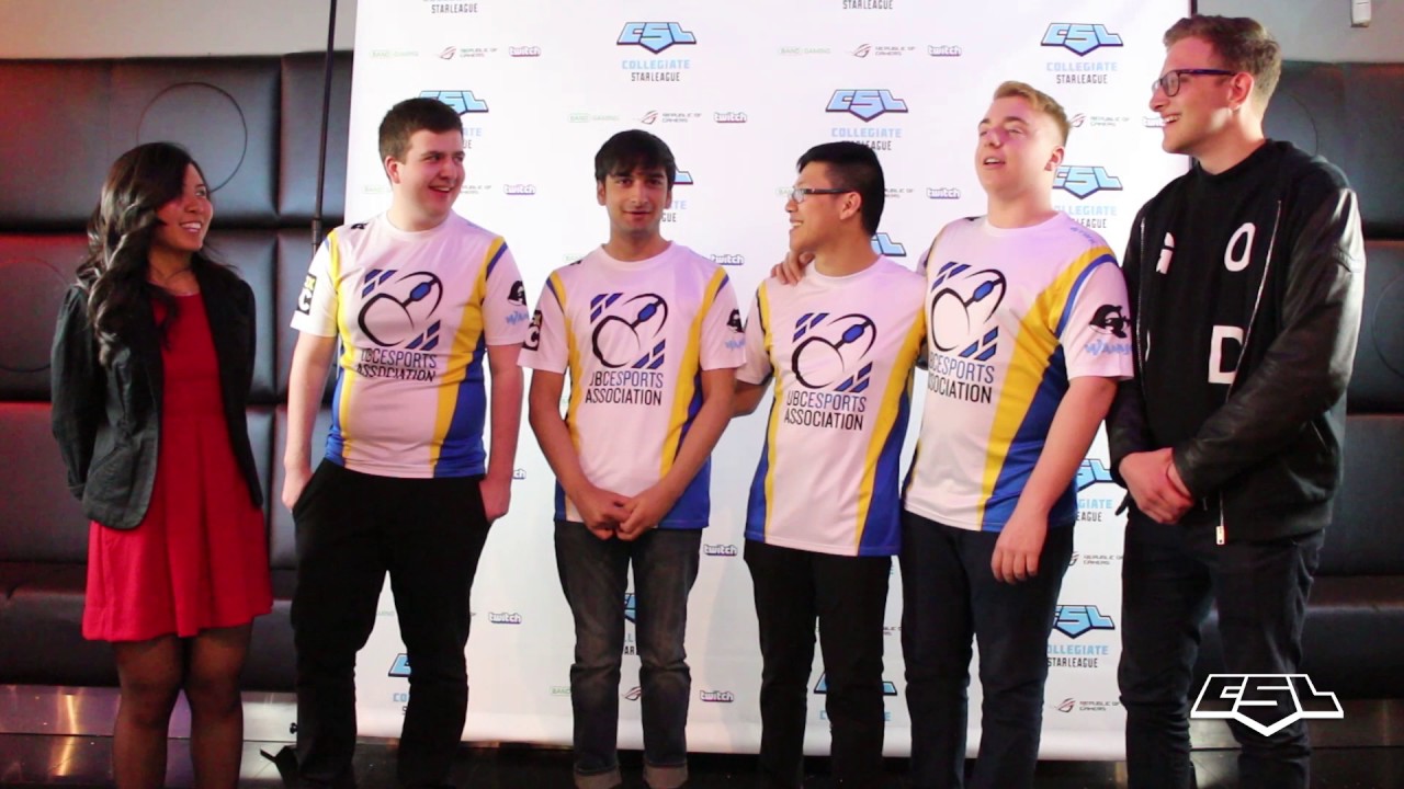 UBC Esports LoL Pre-Game Interview at CSL Grand Finals 2017