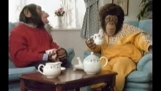 1990s PG Tips Chimps The New Neighbours Advert