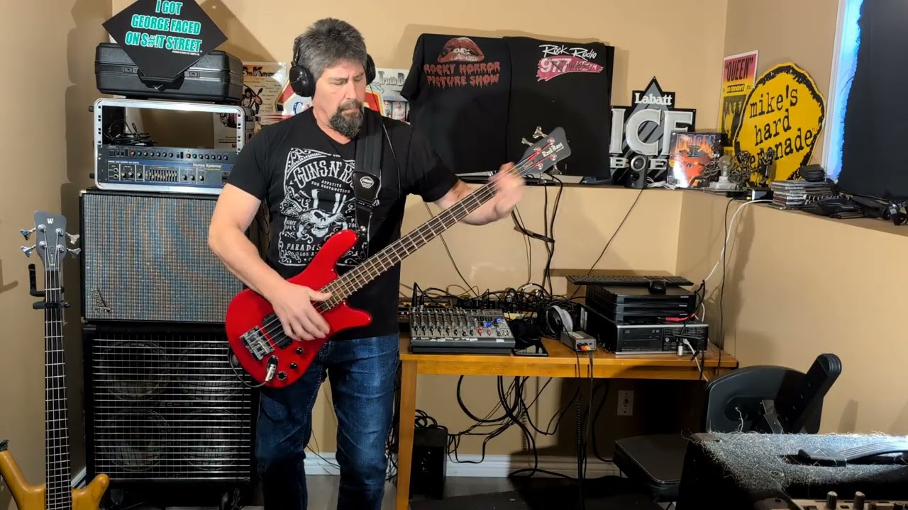 Van Halen - Right Now Cover - Bass Cover