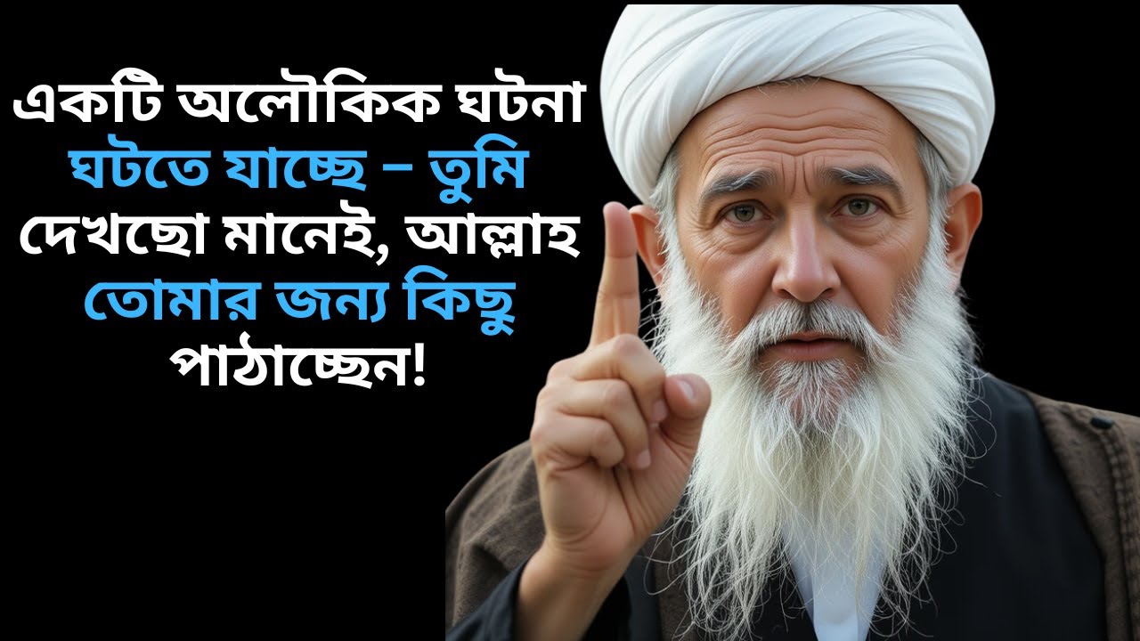 একটি অলৌকিক ঘটনা ঘটতে যাচ্ছে – তুমি দেখছো মানেই, আল্লাহ তোমার জন্য কিছু পাঠাচ্ছেন! 