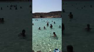 Голубая лагуна, пляж, Мальта