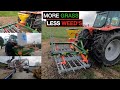 WE SWAPPED OUR NEW CHAIN HARROW FOR A RAKEMAN 3000/ APV BROADCASTER -- CORRECTING OUR MISTAKE --
